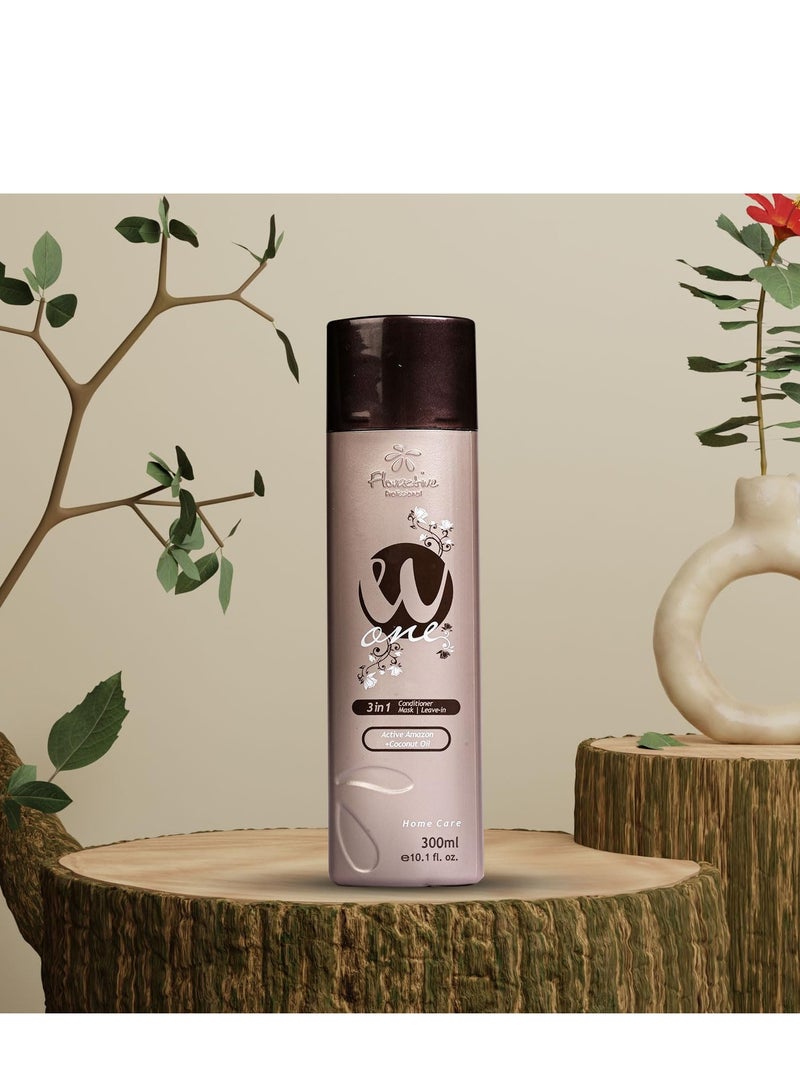 Floractive Professional W-One 3 in 1 Home Care Hair Conditioner 300ml