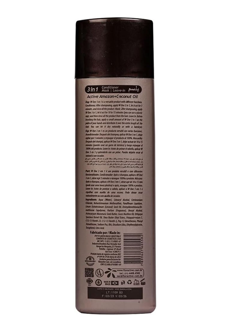 Floractive Professional W-One 3 in 1 Home Care Hair Conditioner 300ml