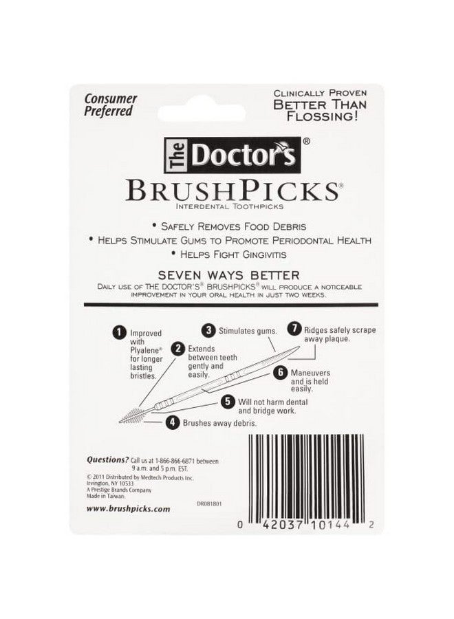 Brushpicks Interdental Toothpicks 275 Count (Pack Of 2)