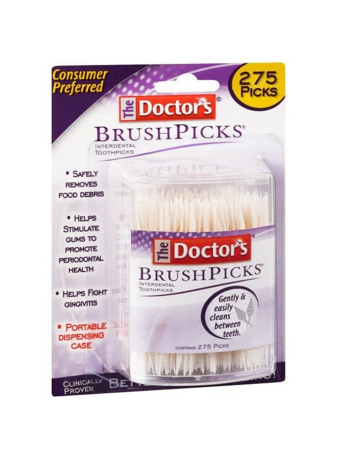 Brushpicks Interdental Toothpicks 275 Count (Pack Of 2)