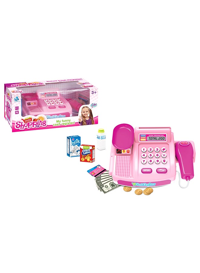 My Funny Cash Register Pretend To Play Set Toy 29.5x16x13cm