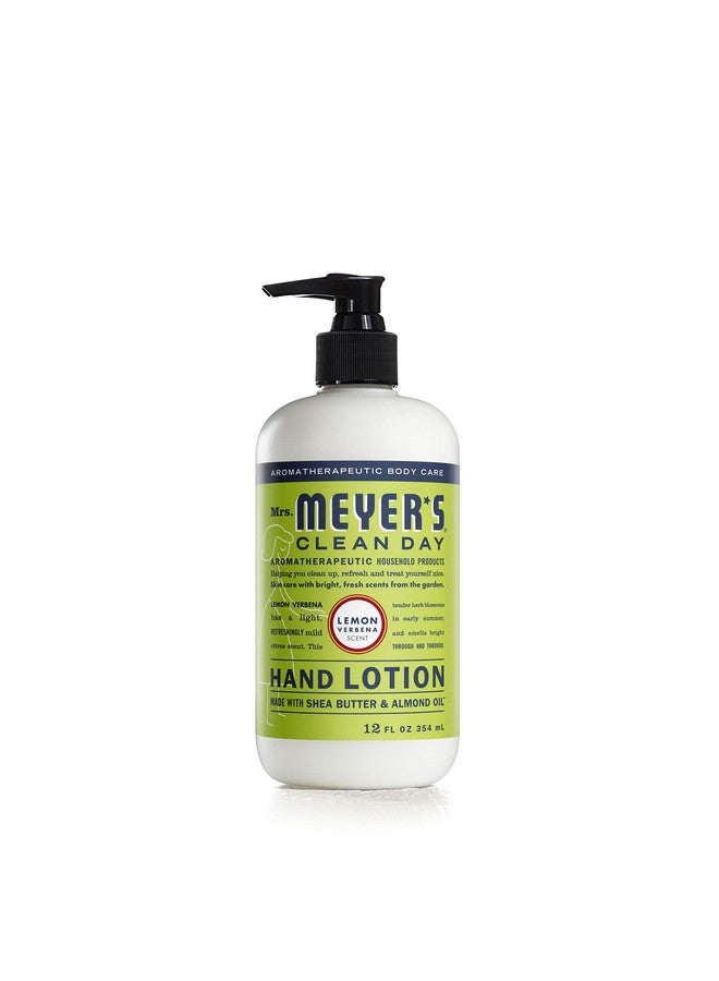 Hand Lotion Longlasting Nongreasy Moisturizer Cruelty Free Formula Lemon Verbena Scent 12 Oz
