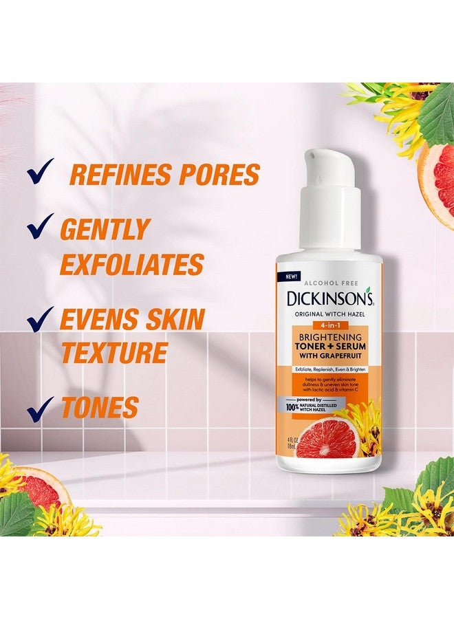 Witch Hazel Brightening Toner + Serum With Grapefruit