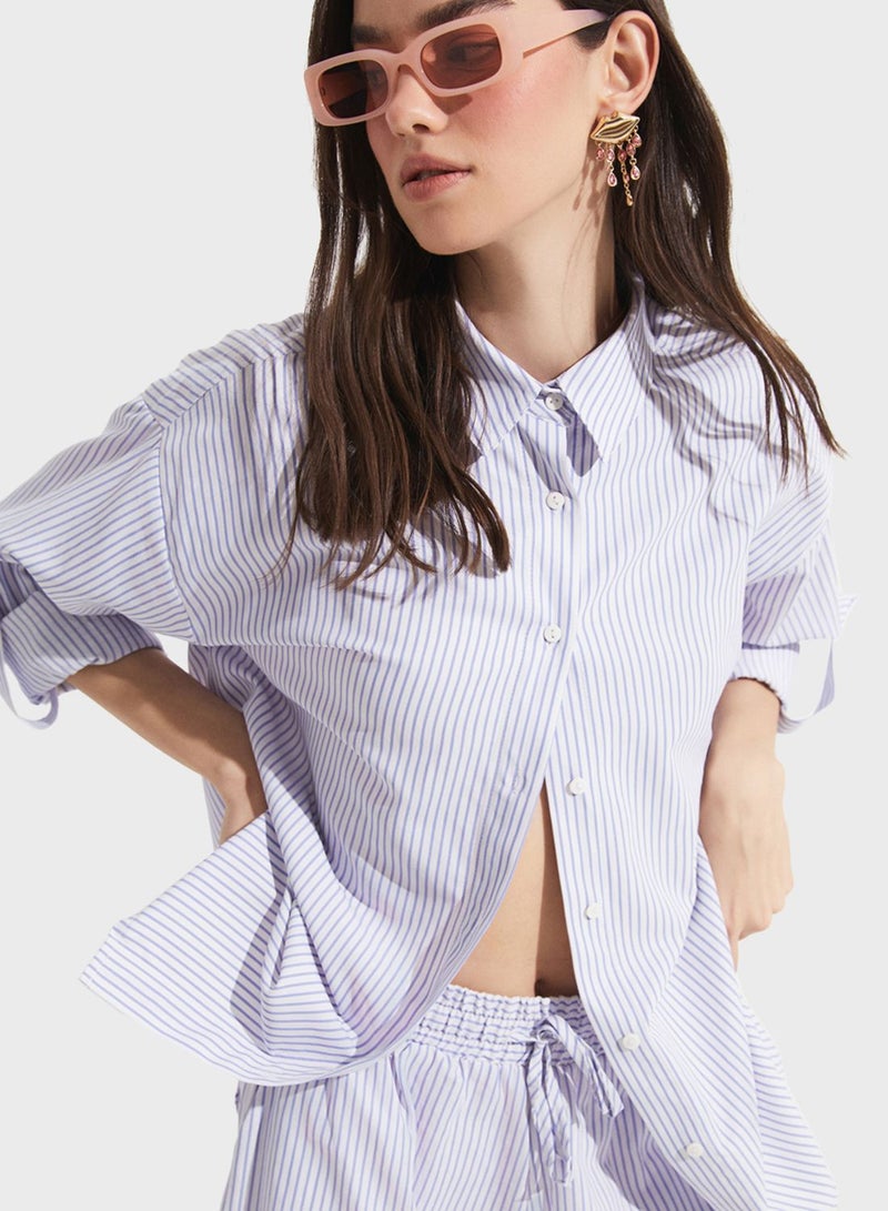 Striped Button Down Shirt