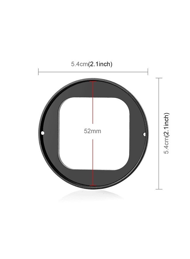 Sports Camera UV Lens Filter with Filter Adapter Ring Lens Cover Replacement for Insta360 Ace Pro Action Camera   Accessories