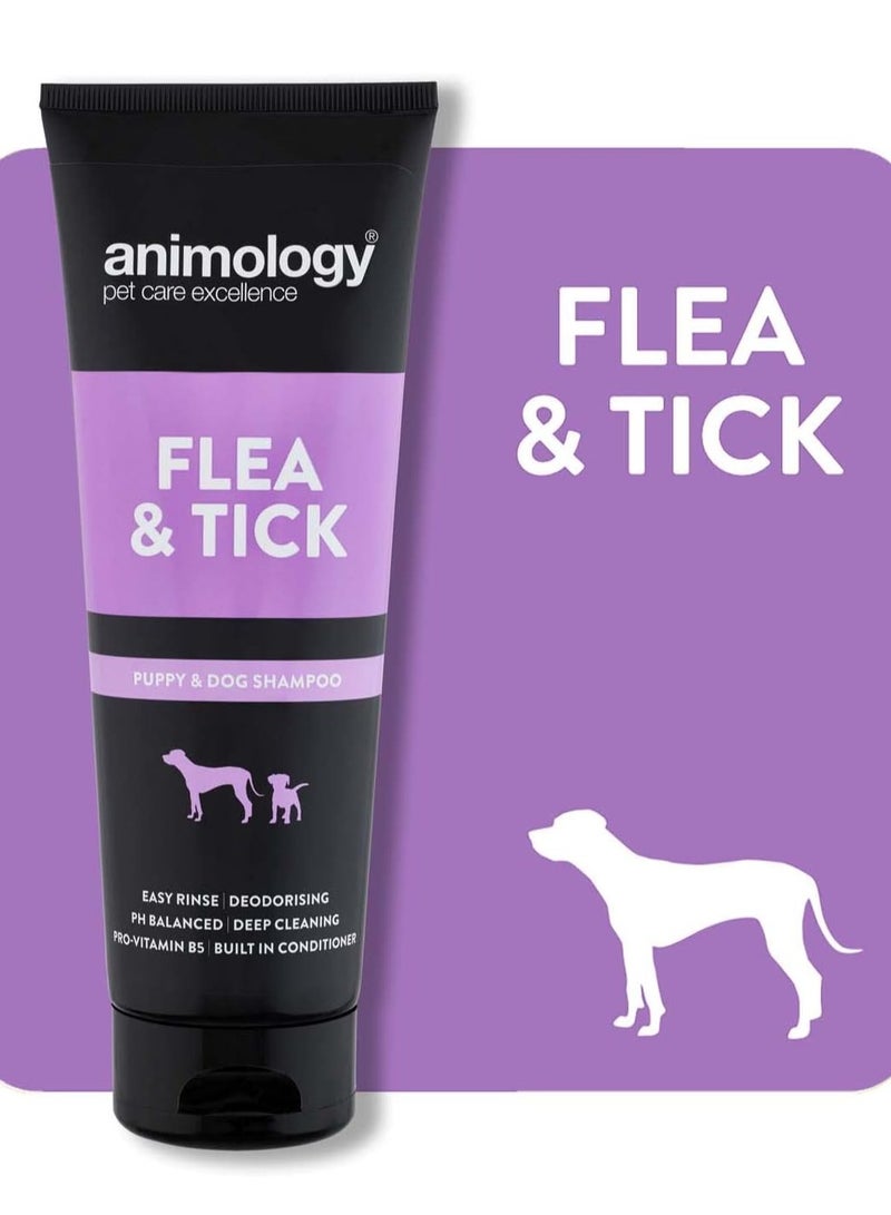 Animology Flea & Tick Dog Shampoo 250ml