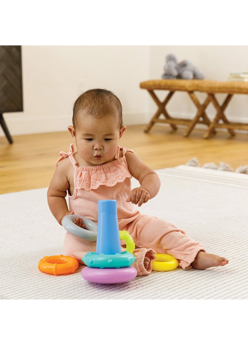 Box of Cheer With Rock Ringd Rattle And Ring Links (Suitable From Birth)