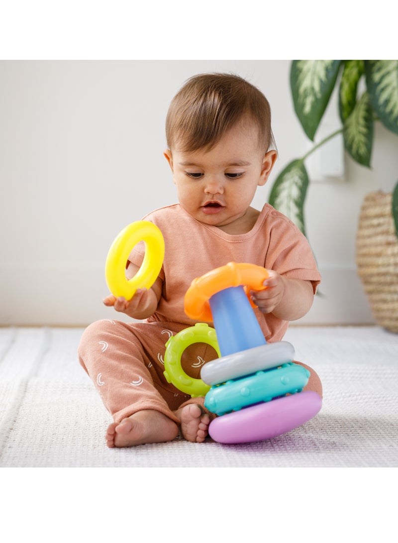 Box of Cheer With Rock Ringd Rattle And Ring Links (Suitable From Birth)