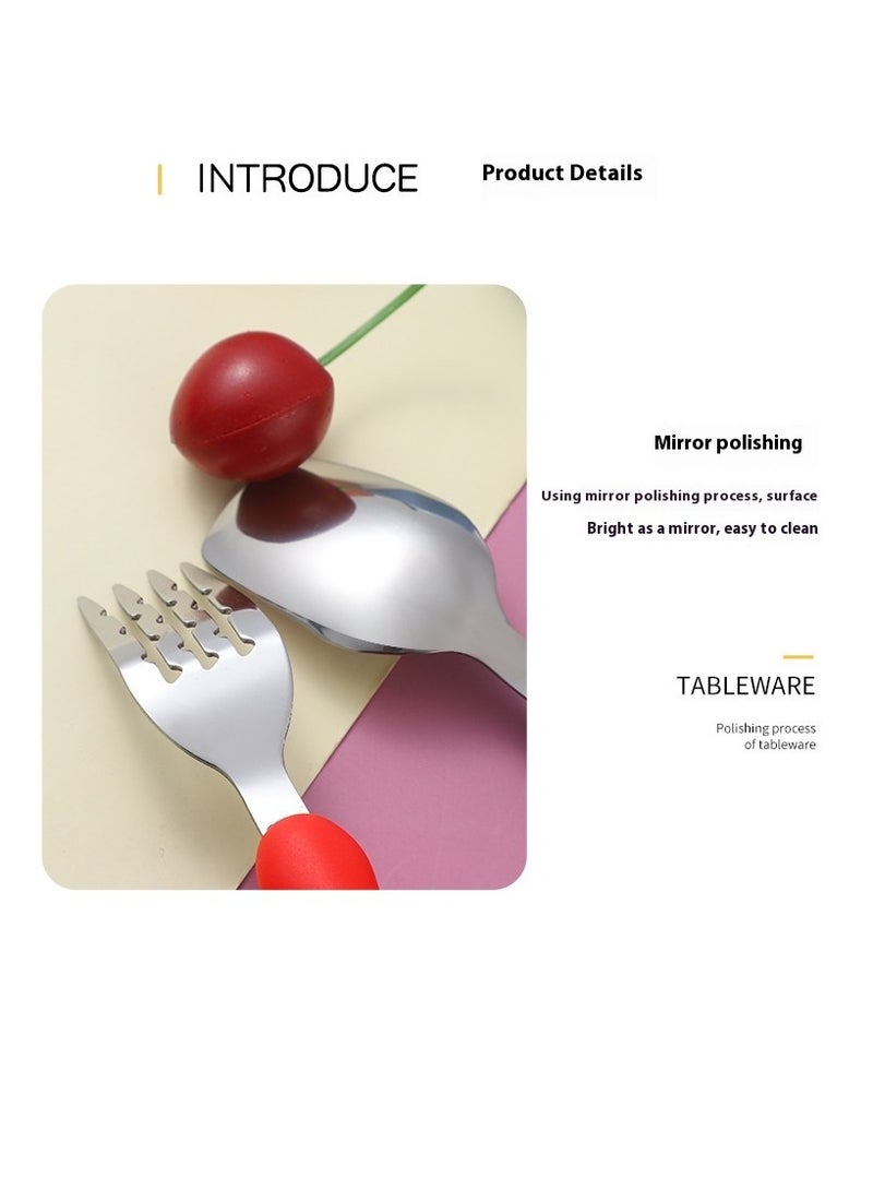 5-Set Minnie Mouse Fork And Spoon