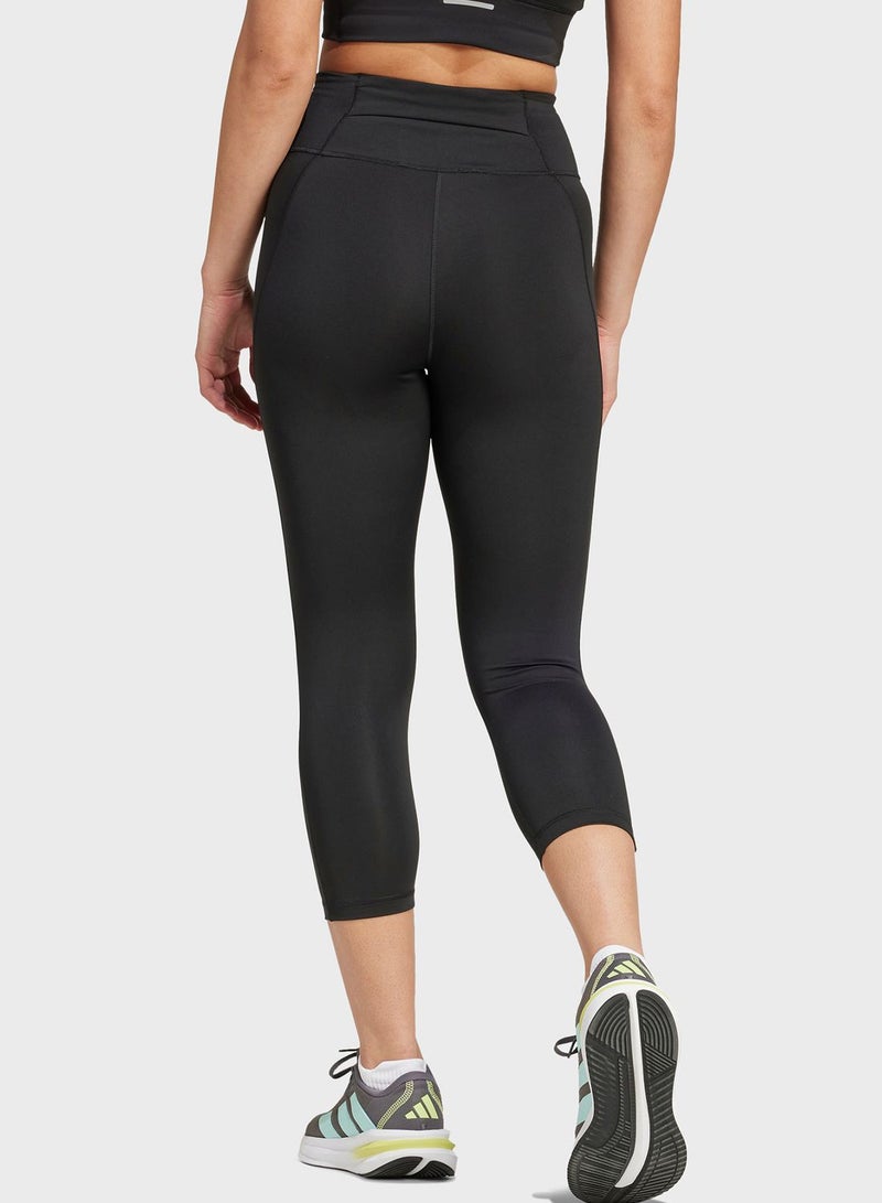 Logo 3/4 Leggings