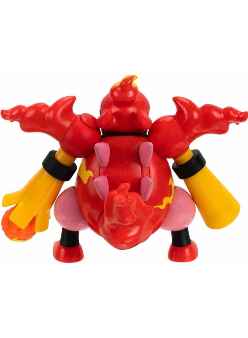 Pokémon Magmortar Battle Figure