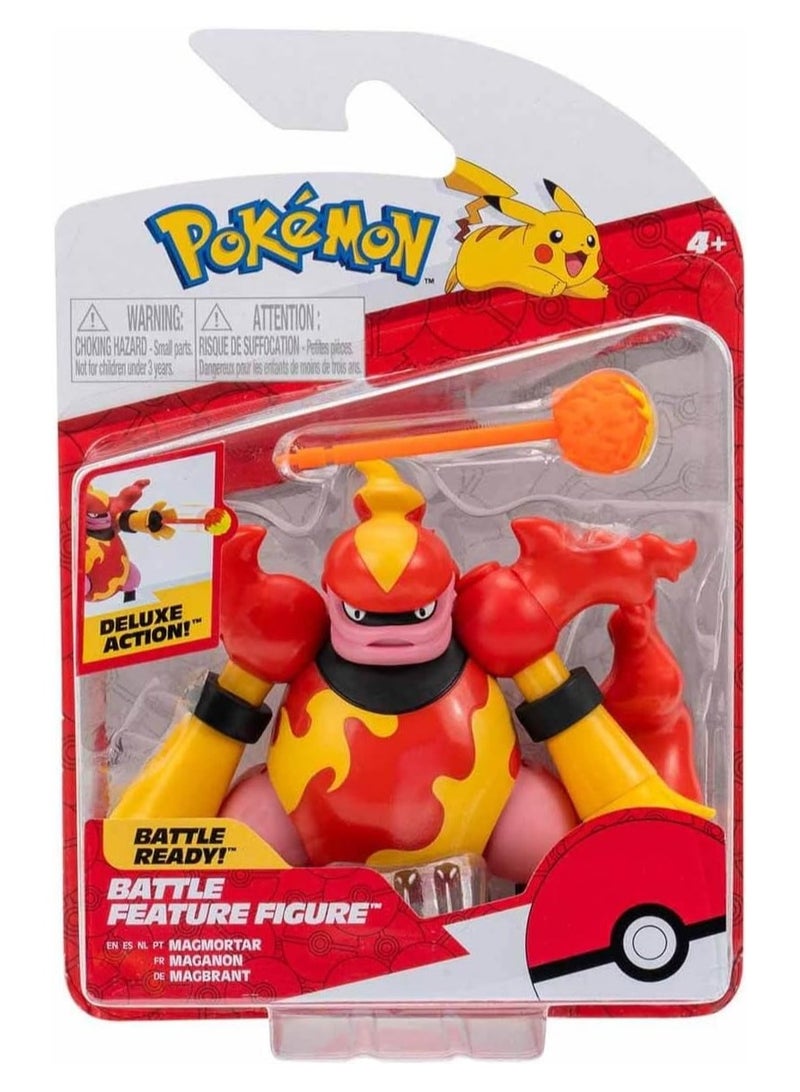 Pokémon Magmortar Battle Figure