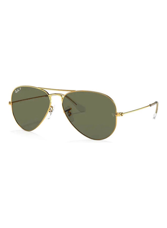 Aviator Classic Polarized Sunglasses-Lens Size:62mm