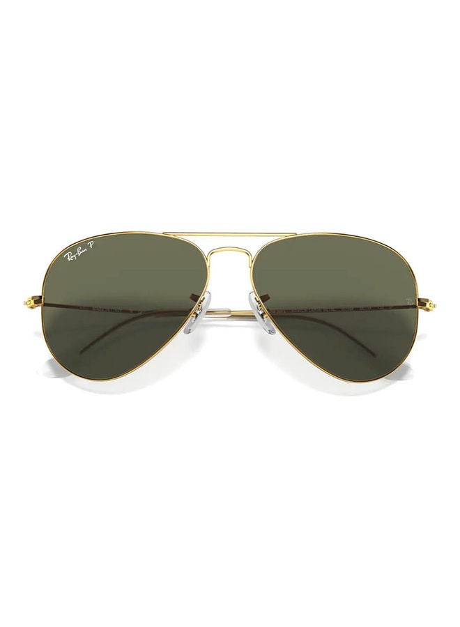 Aviator Classic Polarized Sunglasses-Lens Size:62mm