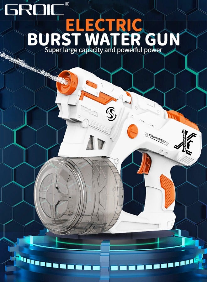 Electric Water Gun for Kids,Water Blaster,High Capacity Automatic Squirt Guns,Powerful Water Toy Guns for Summer Swimming Pool Beach,Automatic Continuous Firing Electric Water Gun