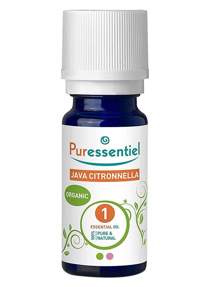 Organic Java Citronella Essential Oil Clear 10 ML