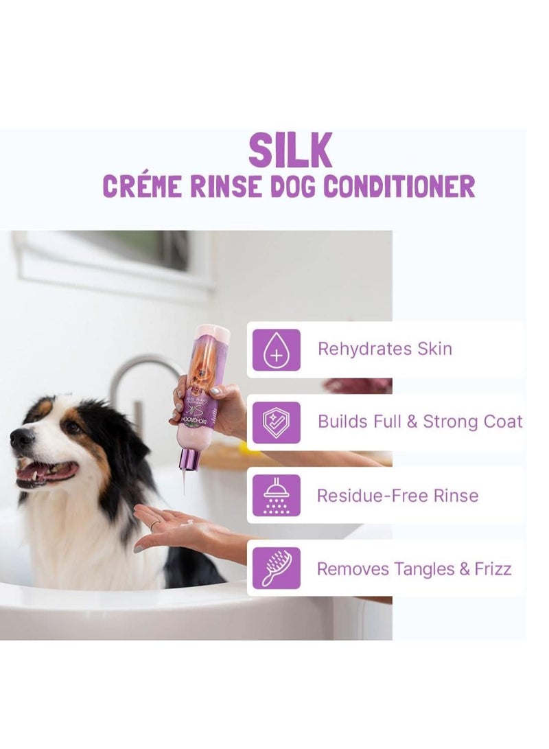 Bio-Groom Silk Conditioning Cream Rinse Dog Conditioner 32oz