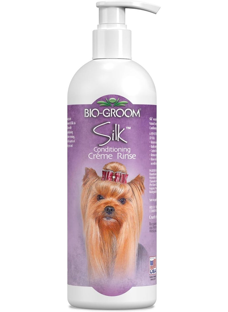 Bio-Groom Silk Conditioning Cream Rinse Dog Conditioner 32oz