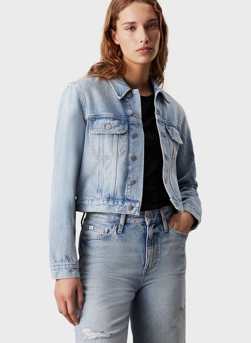 Button Down Denim Jacket