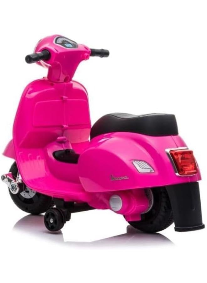 Ride On Vespa Motorcycle Pink for Kids