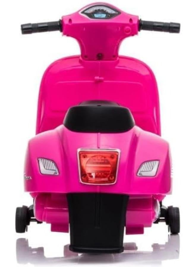 Ride On Vespa Motorcycle Pink for Kids
