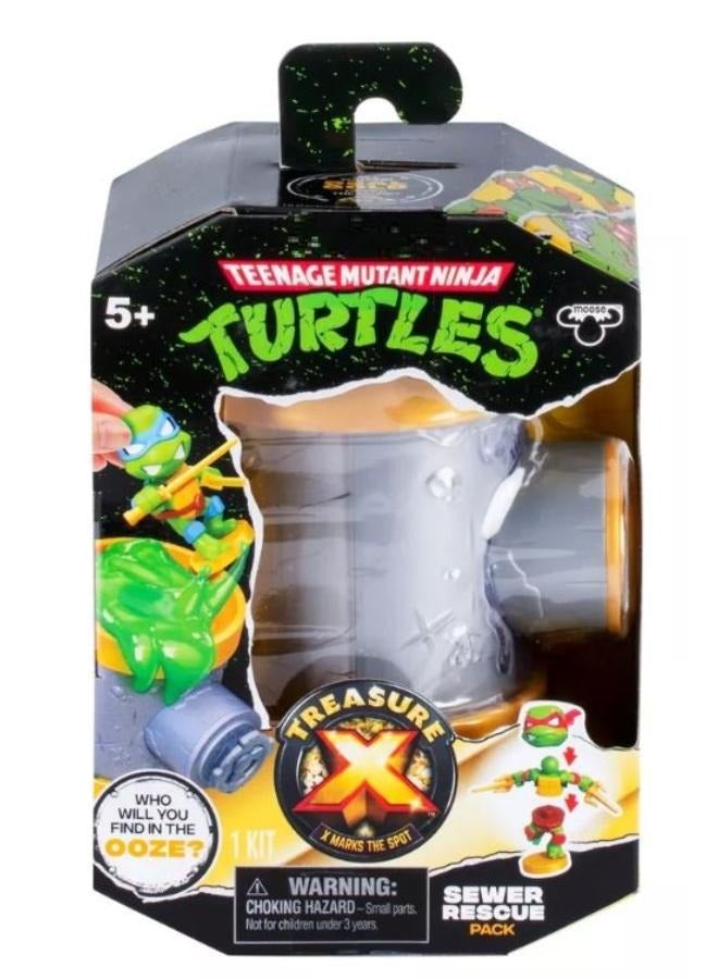 Teenage Mutant Ninja Turtles Sewer Rescue Pack - 1 Piece Only, Character May Vary