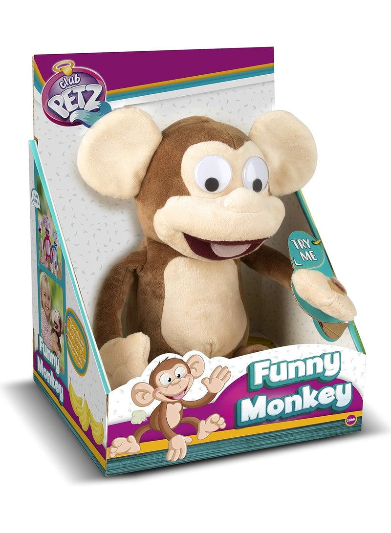 Club Petz Funny Monkey Assorted Colors