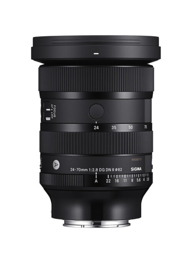 Sigma 24-70mm F/2.8 DG DN II Art Lens (Sony E)