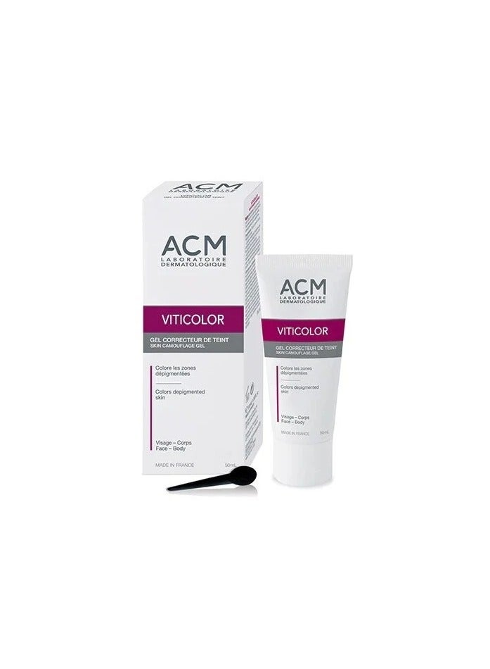 ACM LABORATOIRE DERMATOLOGIQUE VITICOLOR SKIN CAMOUFLAGE GEL 50ML