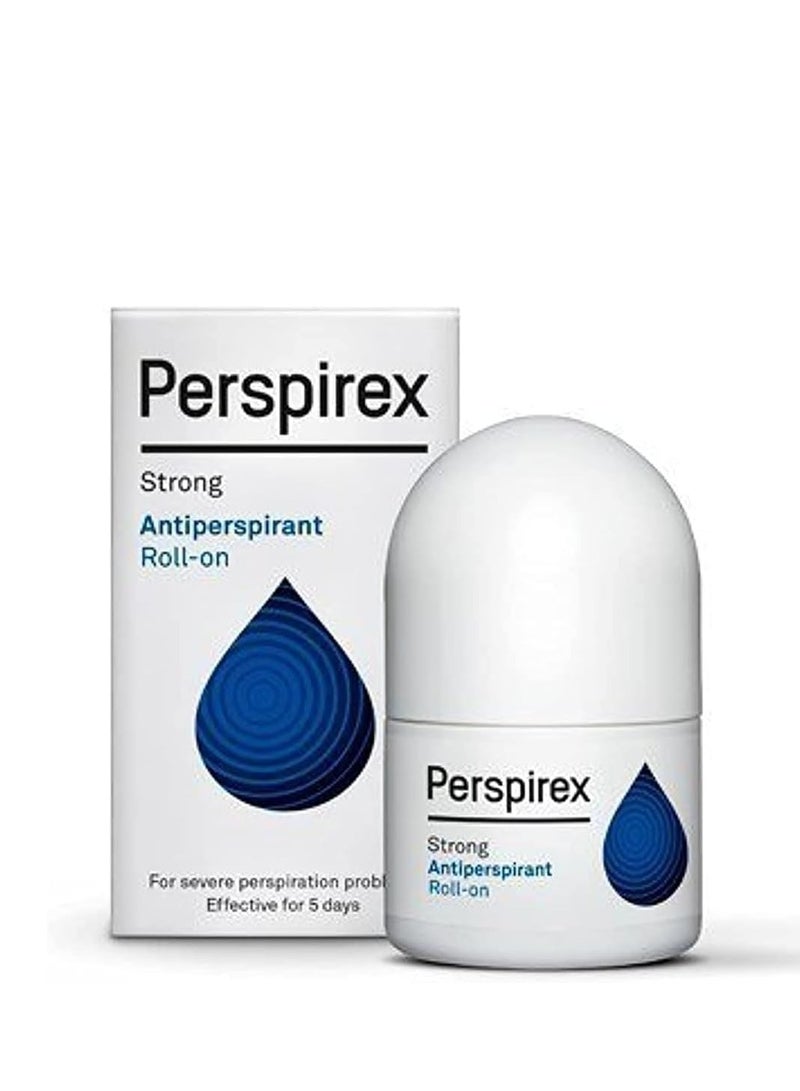 Perspirex Strong Antiperspirant Roll On 20ml by Perspirex