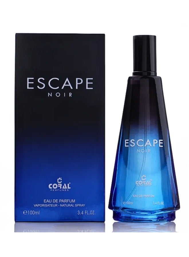 ESCAPE NOIR for Men EDP 100ml - 12 Pieces