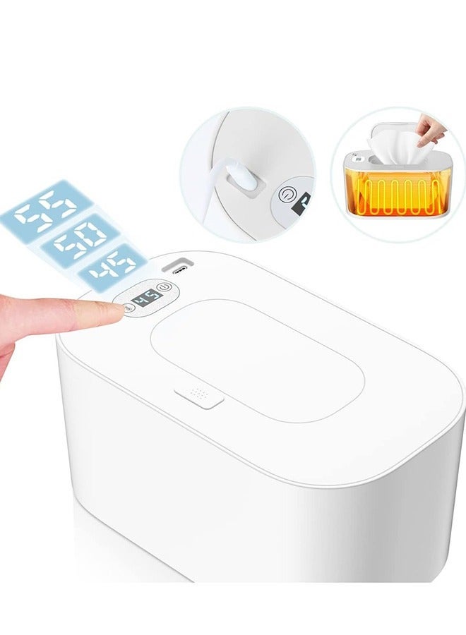 Adjustable Diaper Wipes Heater With Digital Screen