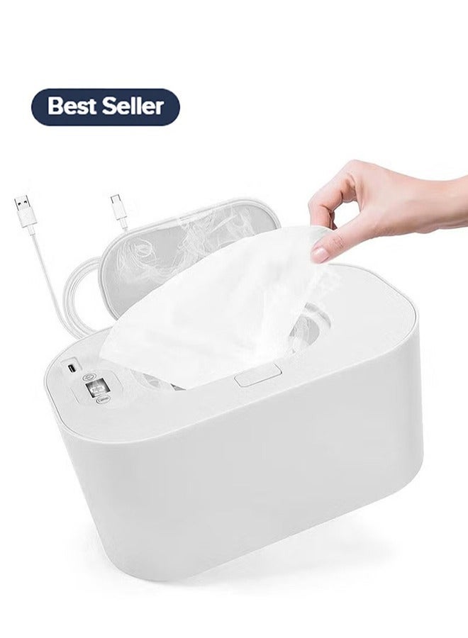 Adjustable Diaper Wipes Heater With Digital Screen