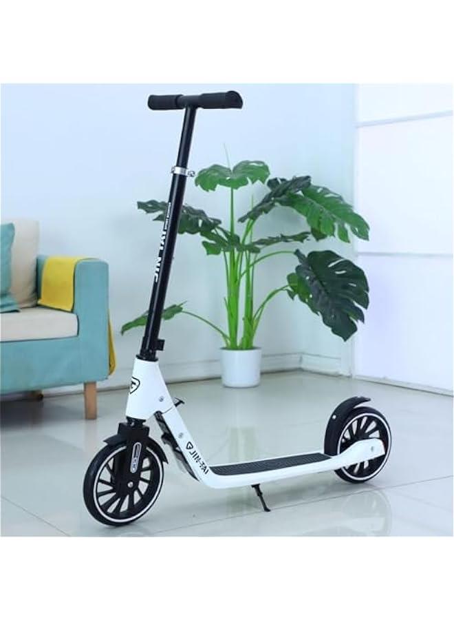 Scooter for Kids Teens Age 8-15,2 Wheel Kids Scooter with 3 Height Adjustable Handle,Foldable Kick Scooter,Lean to Steer,Non-Slip Deck,Lightweight, 220lbs/100KG Max Load