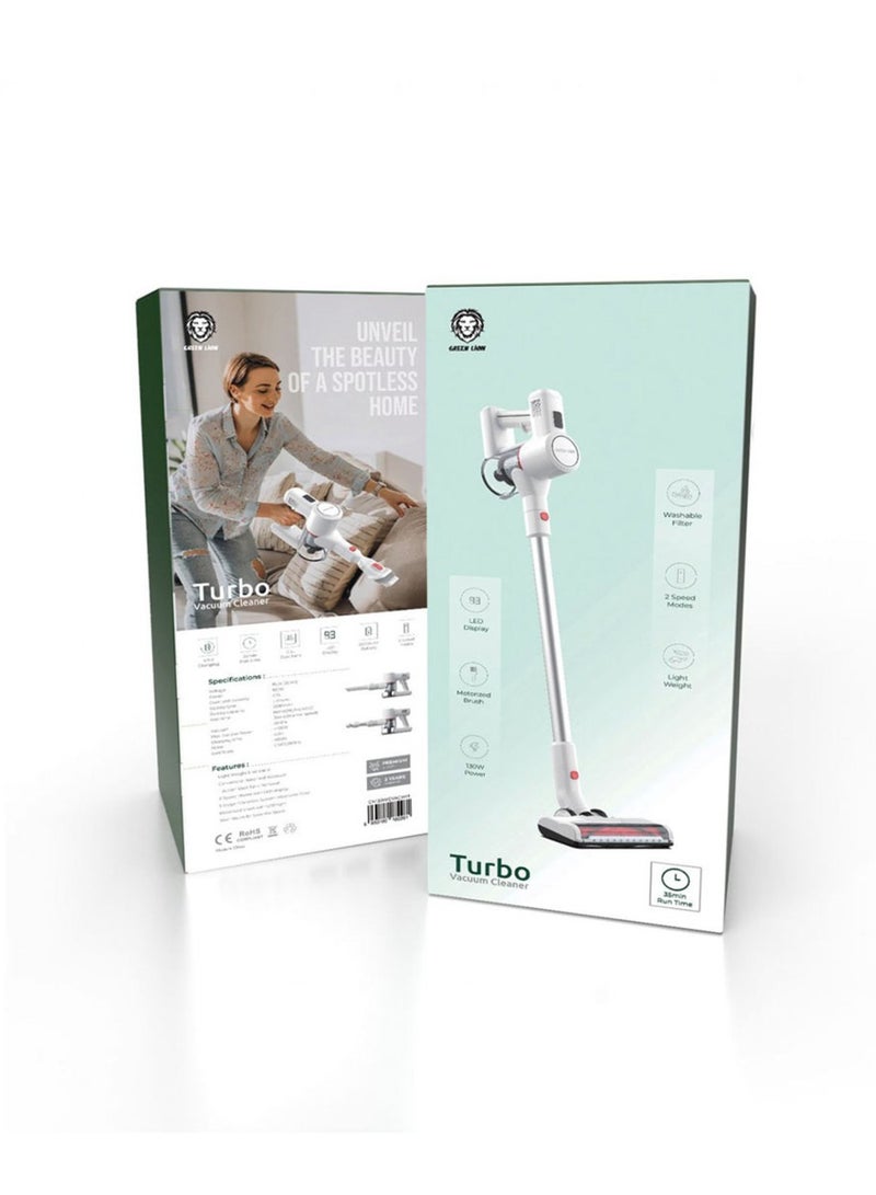 Turbo Vacuum Cleaner - White