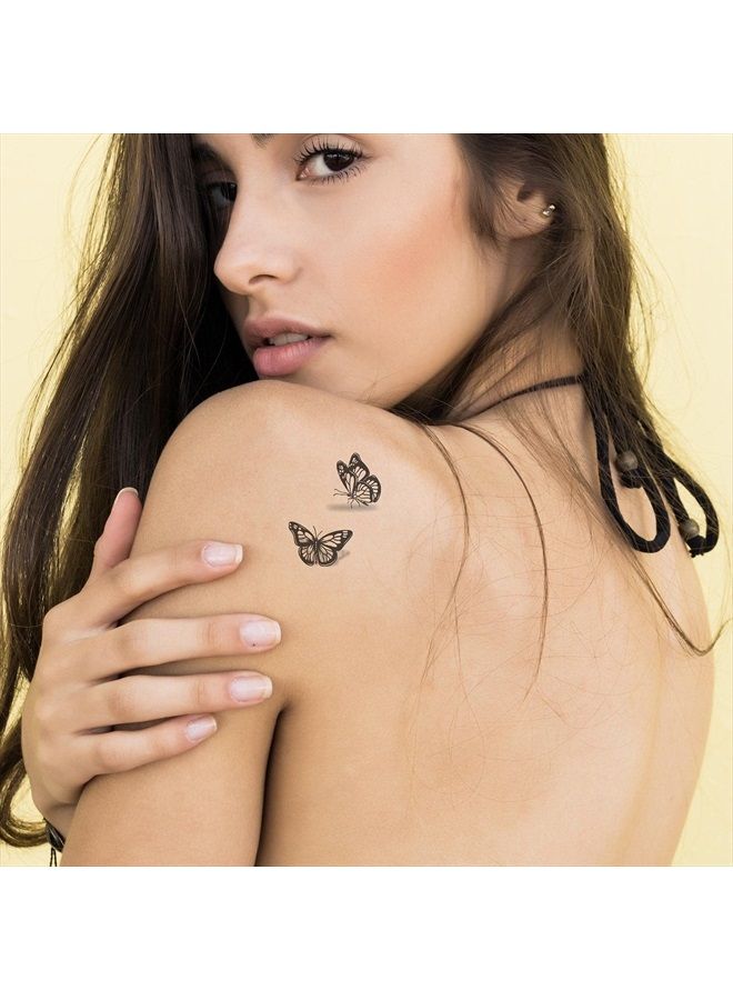 Tattoo Tech, Long Lasting Temporary Tattoos, Last 1-2 Weeks, Waterproof, Semi Permanent Tattoo, Realistic look, No Adhesive, No reflection (JDV Sunshine)
