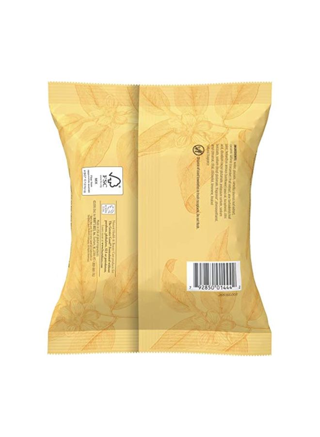 Facial Cleansing Towelettes With White Tea Extract