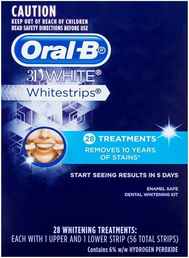 Oral-B 3D White Whitestrips, 28 Treatments