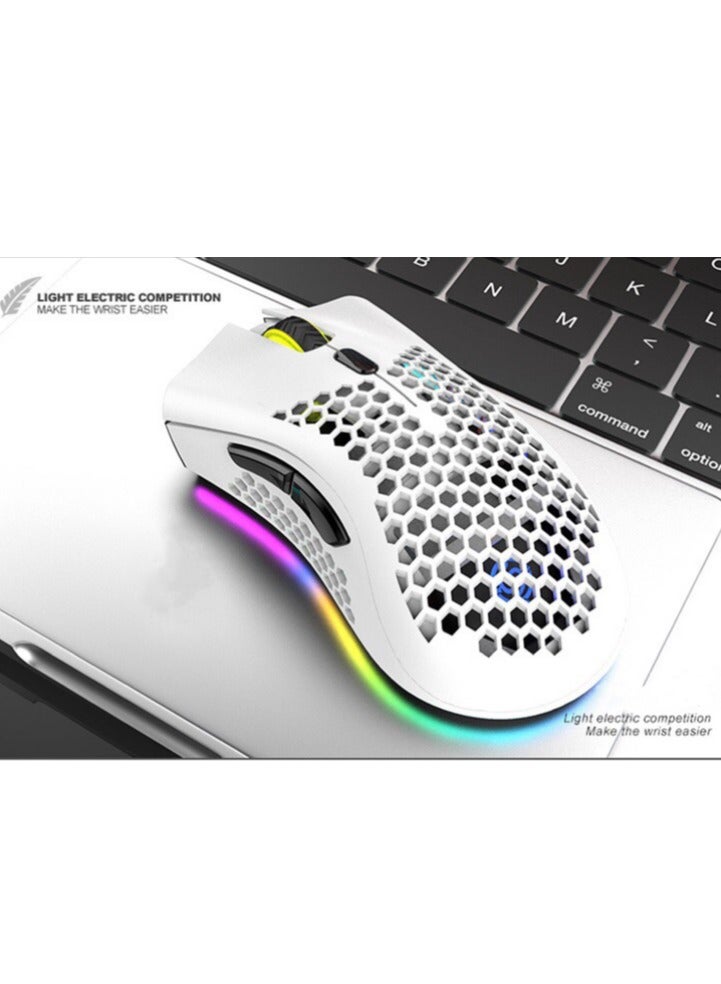 Hollow Lightweight RGB Wired Gaming USB Mouse