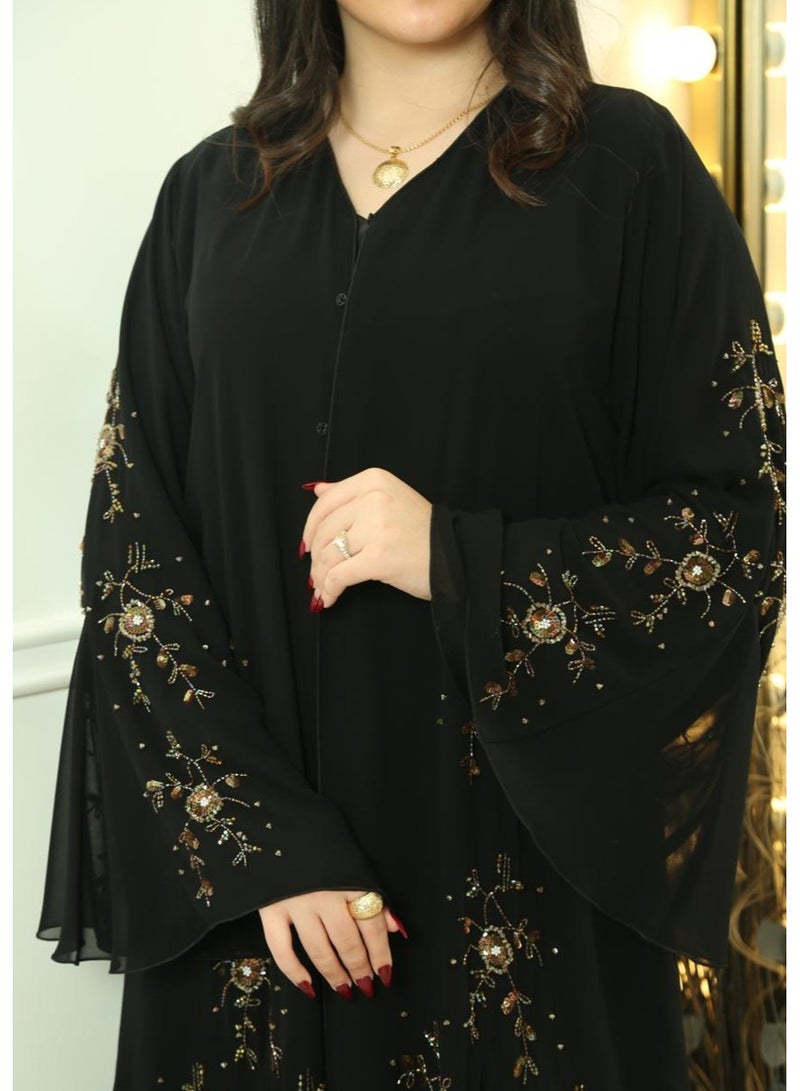 Handmade Abaya Handmade Abaya by Emirati hands by Emirati hands