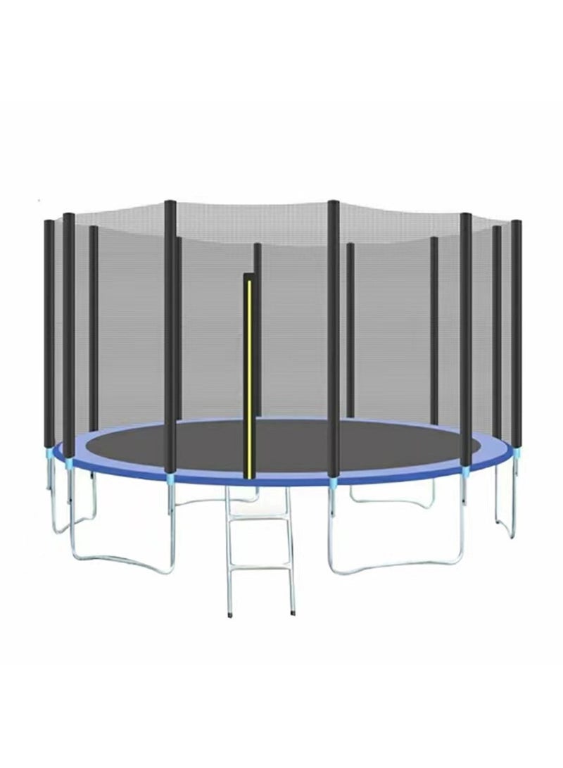 16 FT Outdoor Large Trampoline Trampoline Home Children Indoor Kindergarten Outdoor Large Play Equipment Commercial Bouncer with Guard Net