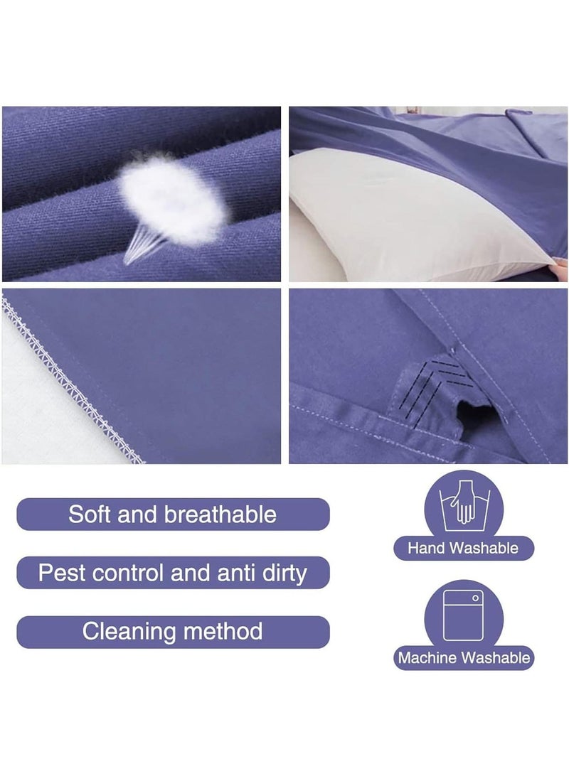 Sleeping Bag Liner Camping Travel Home Bed Sheet Lightweight Breathable Hotel Compact Sacks