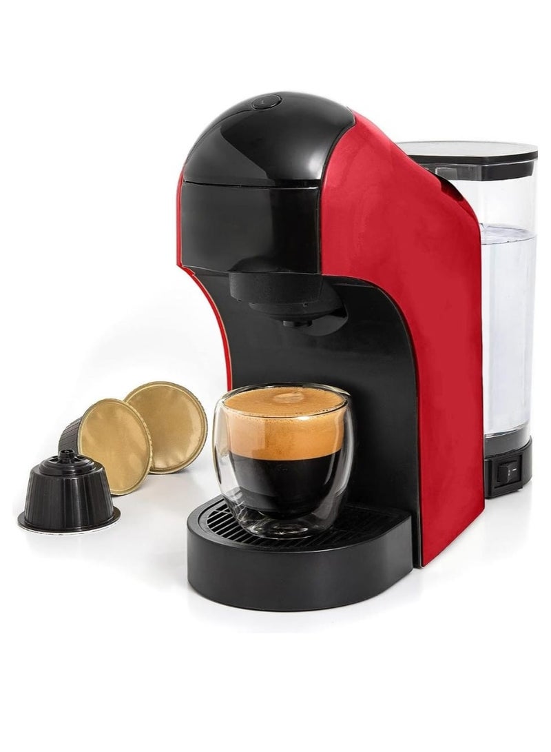Dolce Gusto Coffee Machine - Hot/Cold Brew Capsule Espresso Maker, Compatible with Nespresso, 3 in 1 Capsule Coffee Machine for Nespresso, Dolce Gusto Coffee