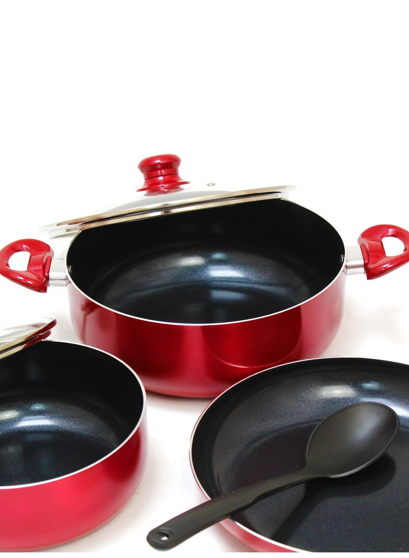 6pcs Non Stick Cookware Set