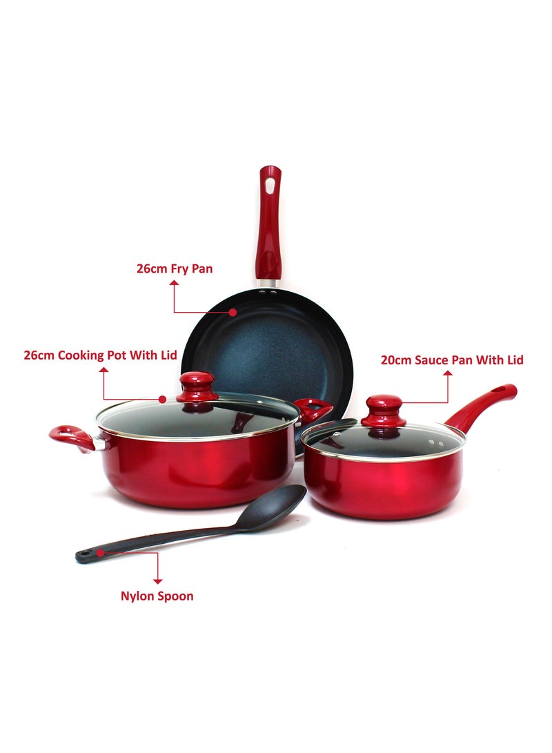 6pcs Non Stick Cookware Set