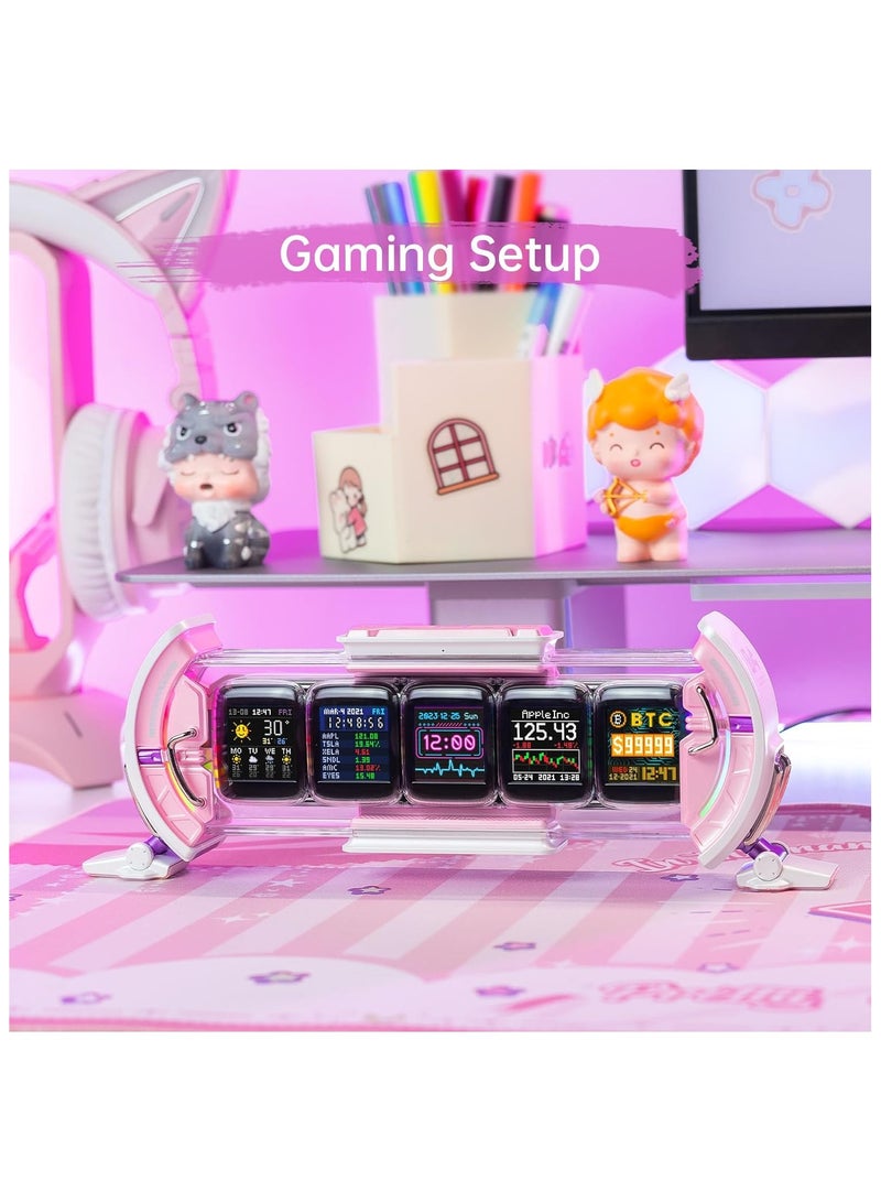 Times Gate - Cute Gaming Digital Clock with Smart App-Controlled