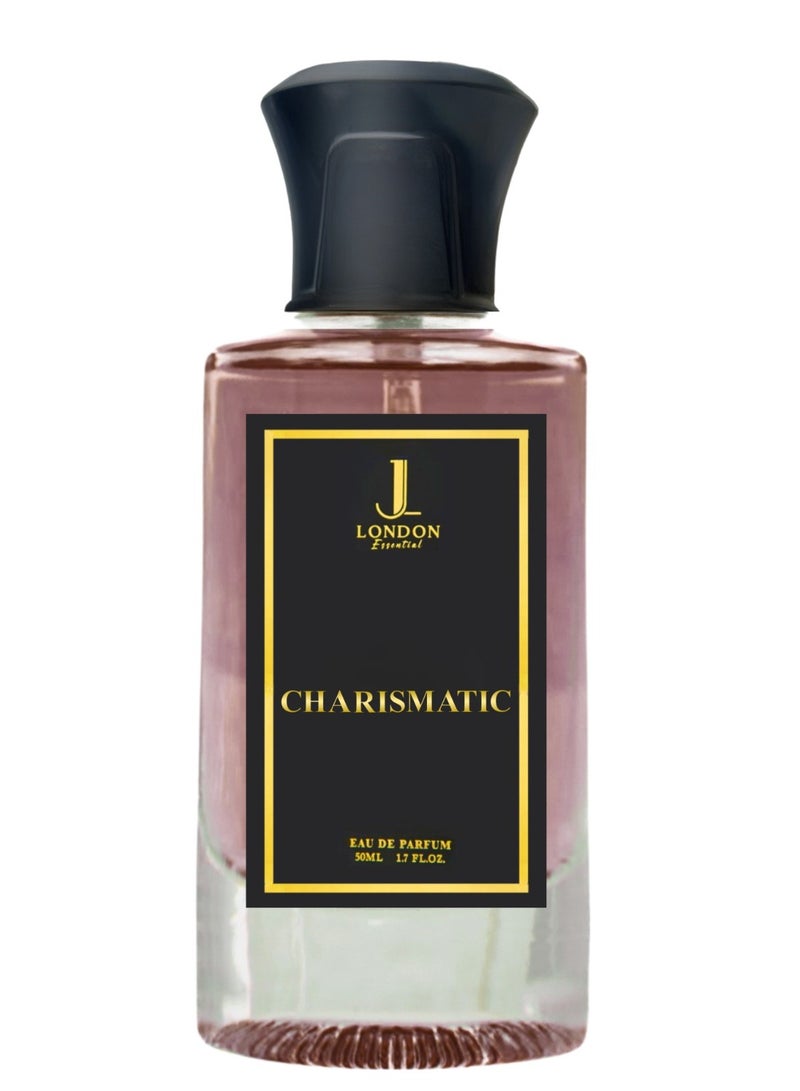 JAN LONDON ESSENTIAL - CHARISMATIC EDP Perfume For Men And Women Long Lasting Unisex Fragrance Inspired Perfumes for Ladies & Gents 50ml