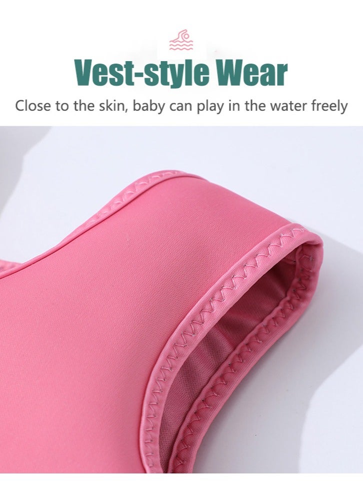 Toddler Swim Vest Kids Water Wings Arm Floaties Infant Safety Swim Aid Jumper Inflatable Swim Arm Bands Float Sleeves Swimming Armbands for Sea Pool Beach Training