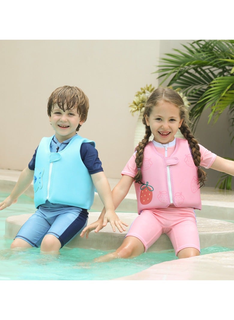 Toddler Swim Vest Kids Water Wings Arm Floaties Infant Safety Swim Aid Jumper Inflatable Swim Arm Bands Float Sleeves Swimming Armbands for Sea Pool Beach Training