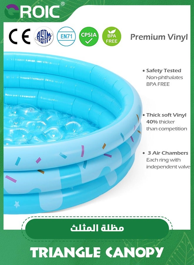 Inflatable Kiddie Pool, 48